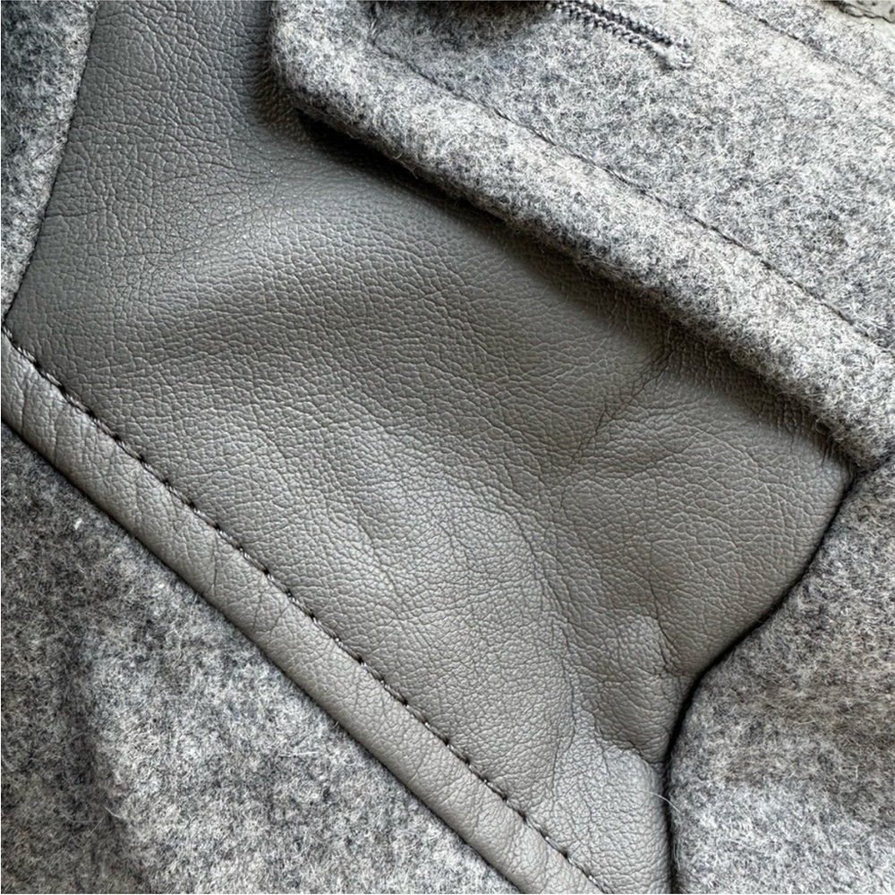 Vince Camuto | S | Gray Wool Blend Coat/ Jacket - Picture 13 of 16
